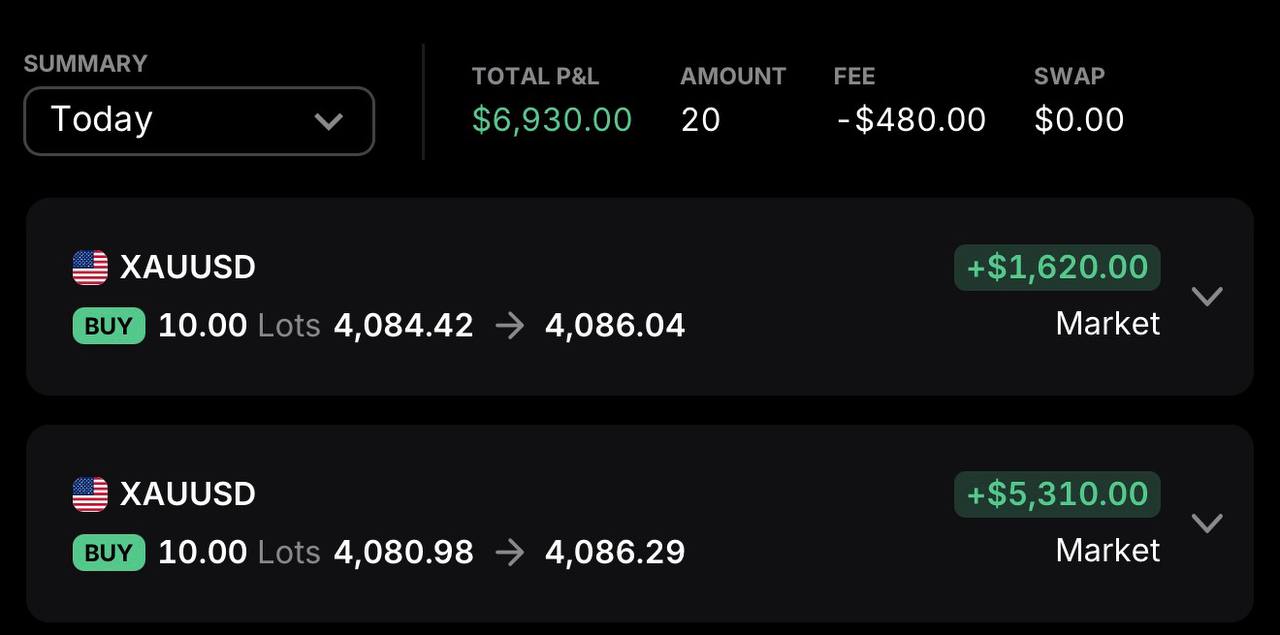 Member trading result 10